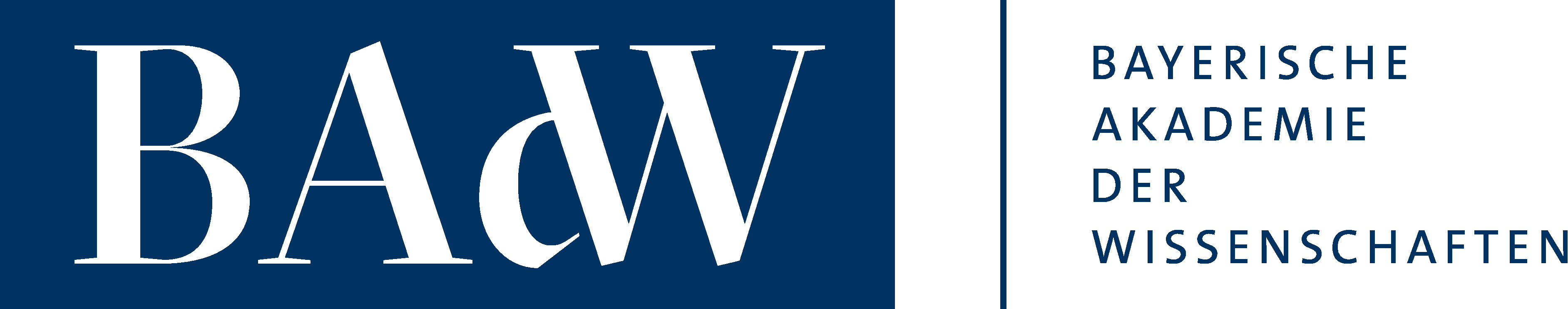 Logo of the Bavarian Academy of Sciences and Humanities
